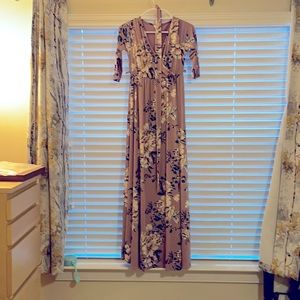 Pinkblush Maxi Dress - great for expecting moms